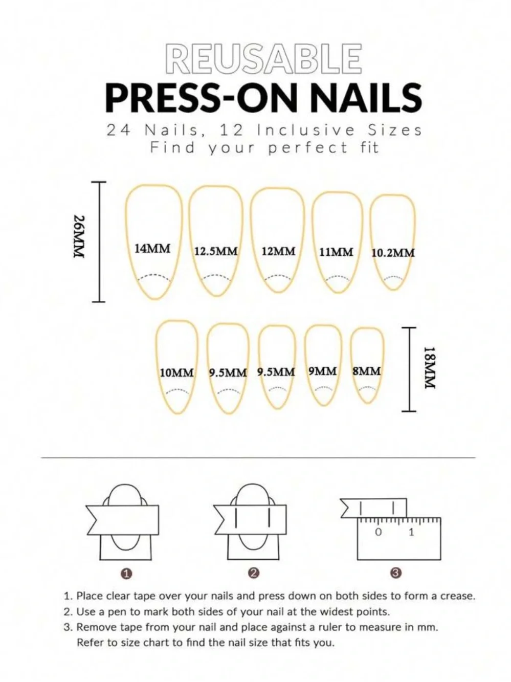 Pumpkin Autumn Acrylic Press On Nails